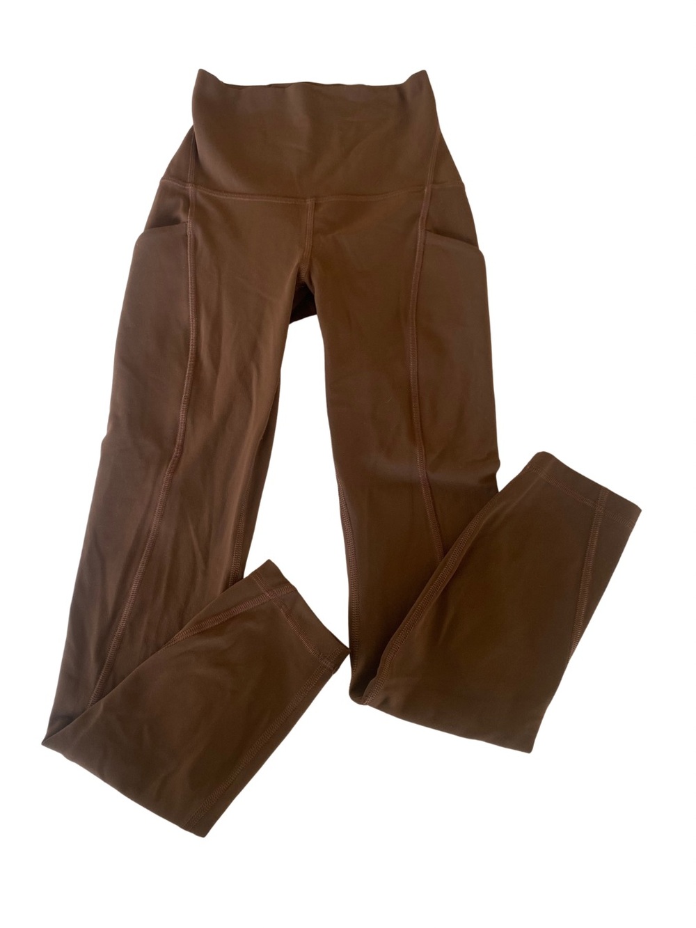 High-Rise Brown Lululemon Leggings